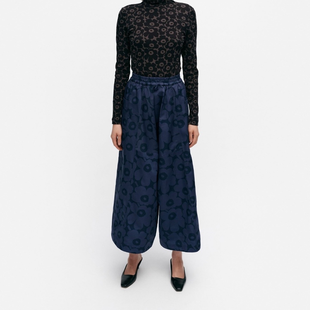 Marimekko Elda Mini Unikko Trousers Brand NWT